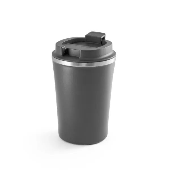 PHELPS 470 ml travel cup Dark grey