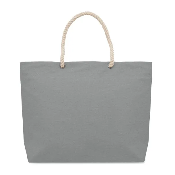 MARE Cord handle beach bag 220gr/m² Grey