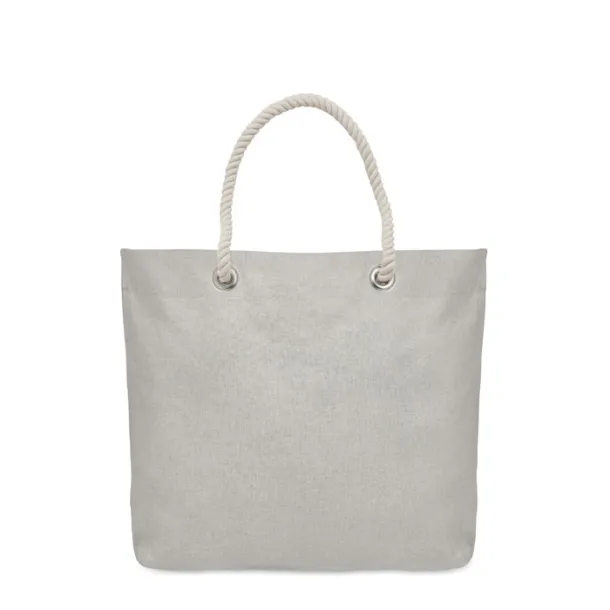 MARE Cord handle beach bag 220gr/m² Grey