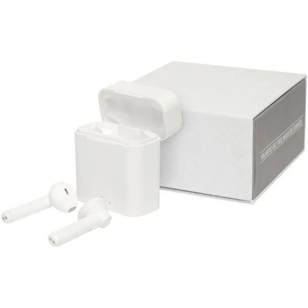 Volantis UVC True Wireless auto pair earbuds White