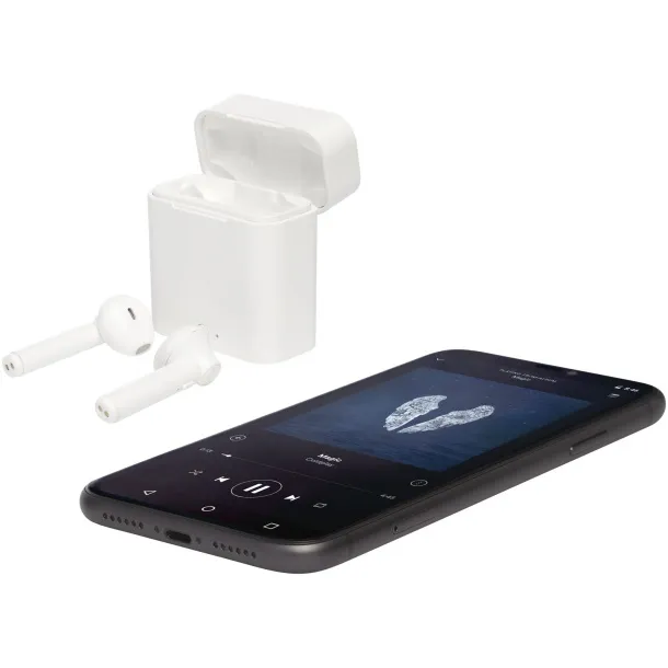Volantis UVC True Wireless auto pair earbuds White