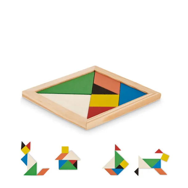 TANGRAM Tangram drvene puzzle Drvo