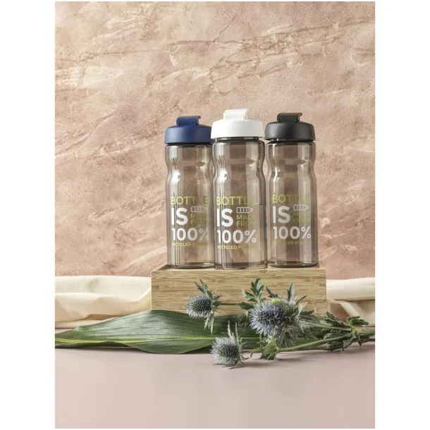 H2O Active® Eco Base Sportska boca s preklopnim poklopcem, 650 ml Bijela Ugljen