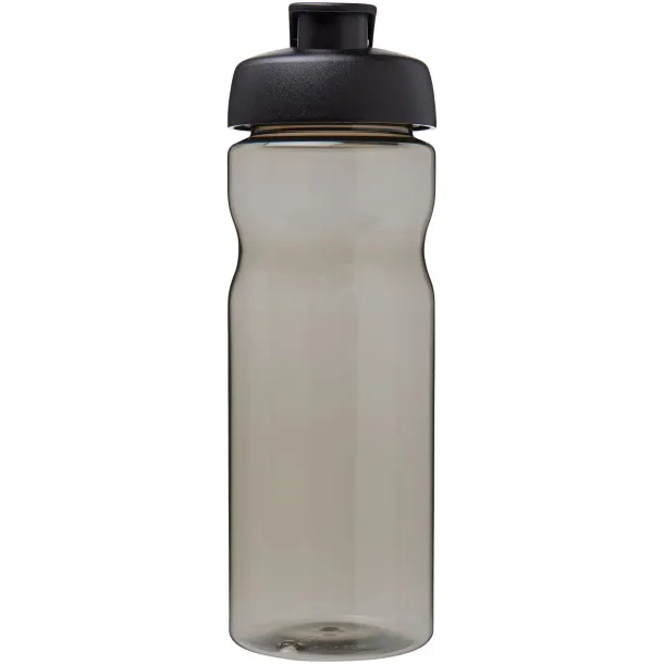 H2O Active® Eco Base 650 ml flip lid sport bottle Crna Charcoal