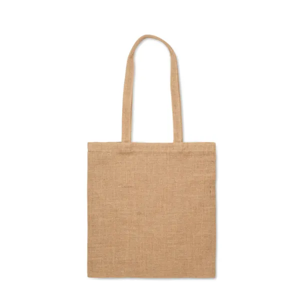 ZOLANG Jute long handled shopping bag Beige