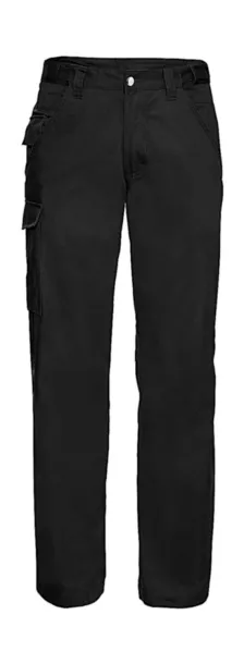  Twill Workwear Trousers length 32" - Russell  Black