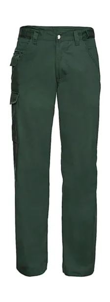  Twill Workwear Trousers length 32" - Russell  Bottle Green