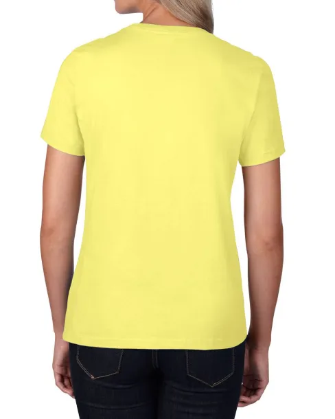  Ženska pamučna majica kratkih rukava, 185 g/m2 - Gildan Cornsilk