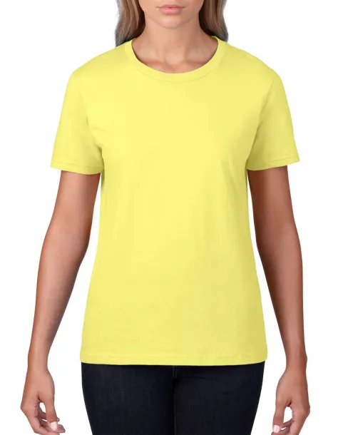  PREMIUM COTTON® LADIES' T-SHIRT - Gildan Cornsilk