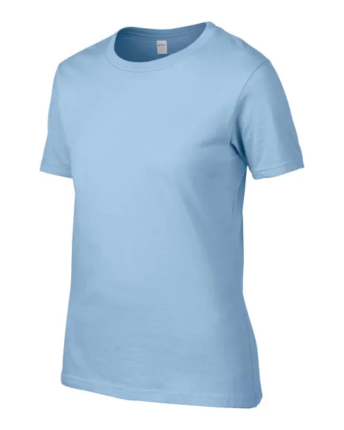  PREMIUM COTTON® LADIES' T-SHIRT - Gildan Light Blue