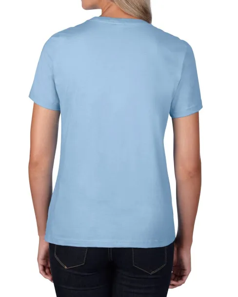  PREMIUM COTTON® LADIES' T-SHIRT - Gildan Light Blue