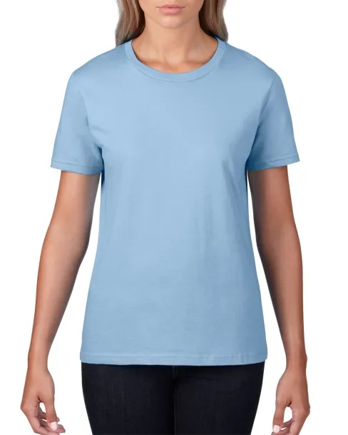  PREMIUM COTTON® LADIES' T-SHIRT - Gildan Light Blue