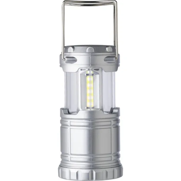  Camping light with COB light, lantern Srebrna