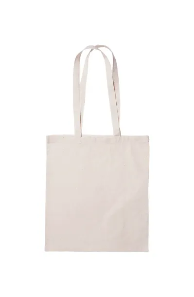 Longish 140 cotton shopping bag, 140 g/m² Natural