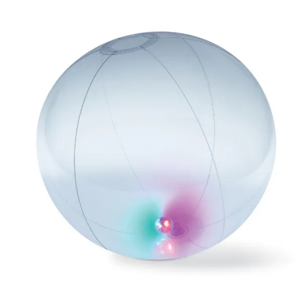 LIGHTY Inflatable beachball w light Transparent