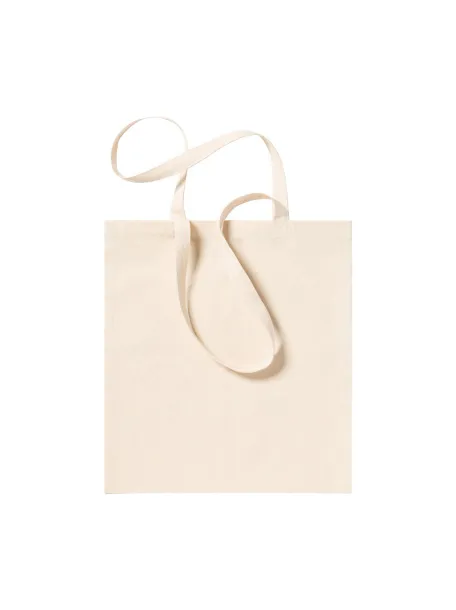 Longish 240 cotton shopping bag, 240 g/m² Natural