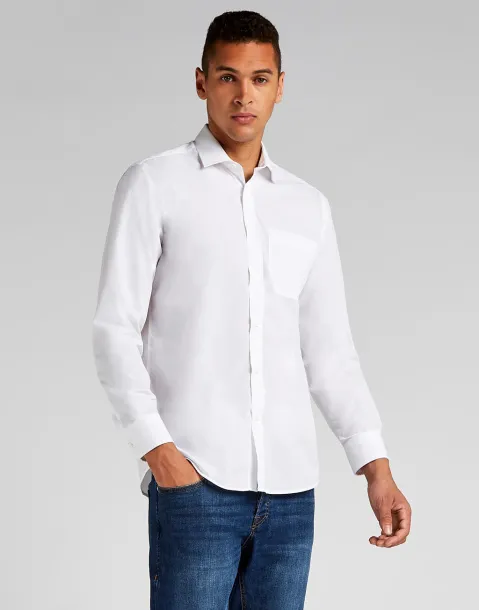  Tailored Fit Poplin Shirt - Kustom Kit