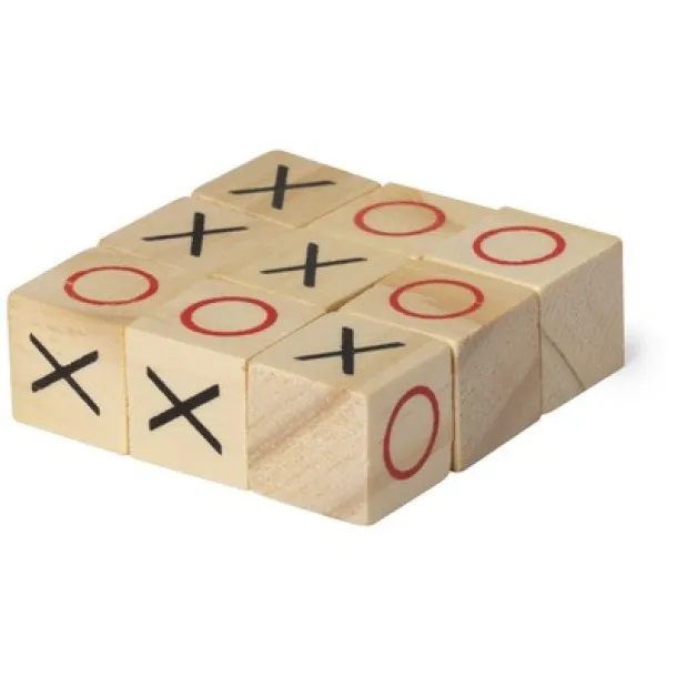  Tic Tac Toe game brown