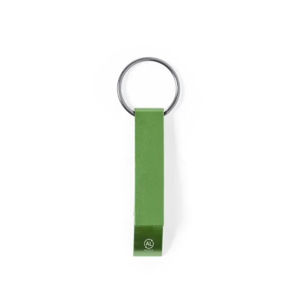  Keyring, recycled aluminium bottle opener 45533C