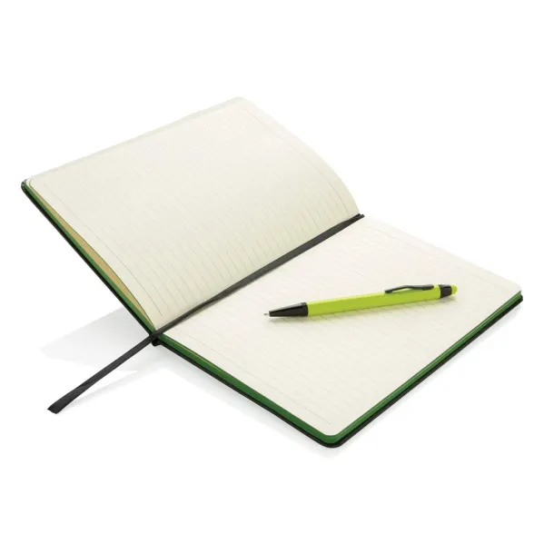  Deluxe 8GB USB notebook with stylus pen Lime Black