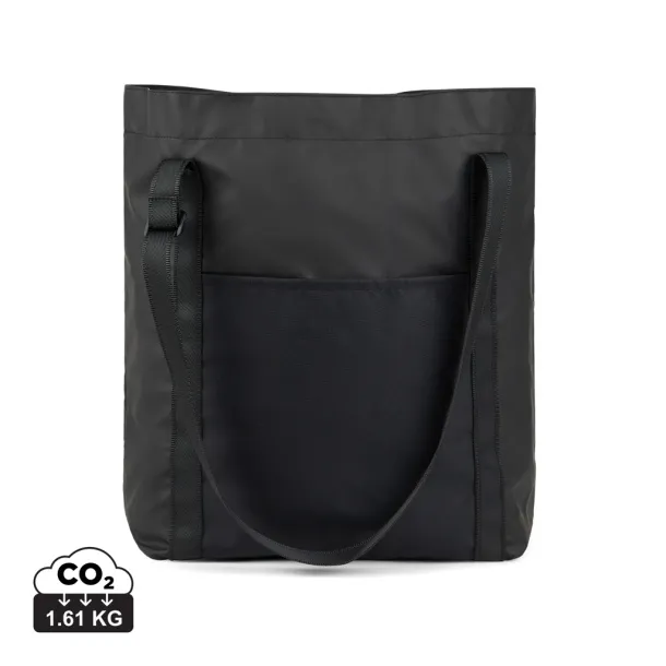 VINGA Livorno GRS recycled polyester tote - Vinga Black 