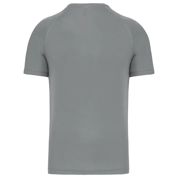  MEN’S V-NECK SHORT SLEEVE SPORTS T-SHIRT - Proact Fine Grey