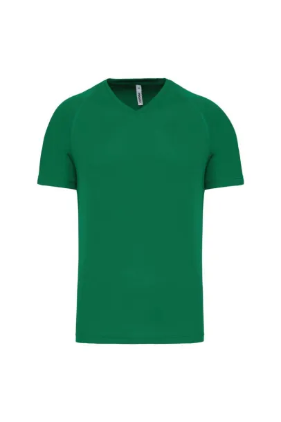  MEN’S V-NECK SHORT SLEEVE SPORTS T-SHIRT - Proact Kelly Green