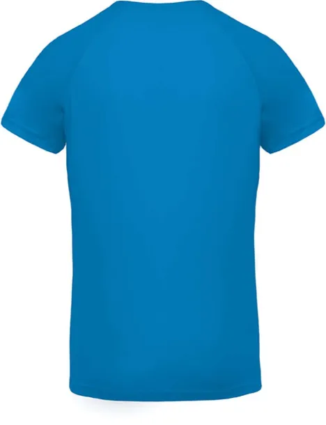  MEN’S V-NECK SHORT SLEEVE SPORTS T-SHIRT - Proact Aqua Blue