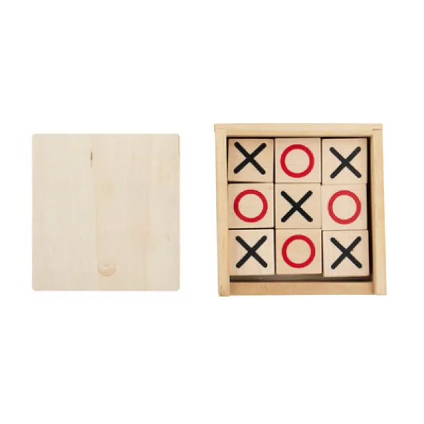  Tic Tac Toe game brown