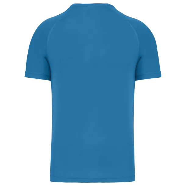  MEN’S V-NECK SHORT SLEEVE SPORTS T-SHIRT - Proact Aqua Blue