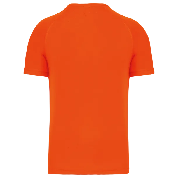  MEN’S V-NECK SHORT SLEEVE SPORTS T-SHIRT - Proact Fluorescent Orange