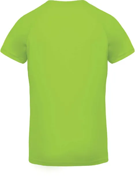  MEN’S V-NECK SHORT SLEEVE SPORTS T-SHIRT - Proact Lime