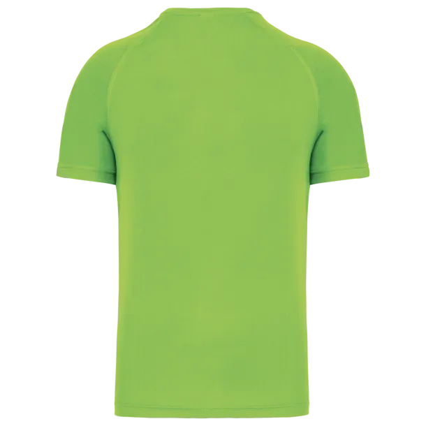  MEN’S V-NECK SHORT SLEEVE SPORTS T-SHIRT - Proact Lime