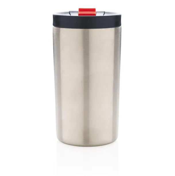  Double wall vacuum leakproof lock mug 450ml - XD Collection Silver Dark blue