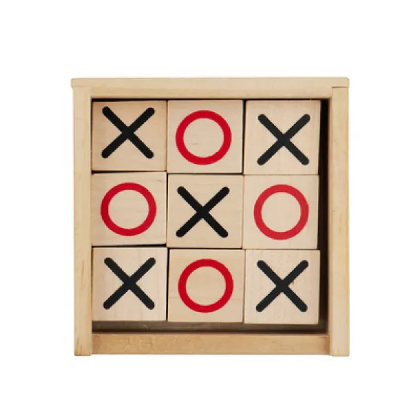  Tic Tac Toe game brown