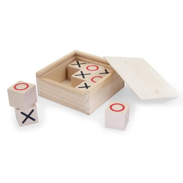  Tic Tac Toe game brown