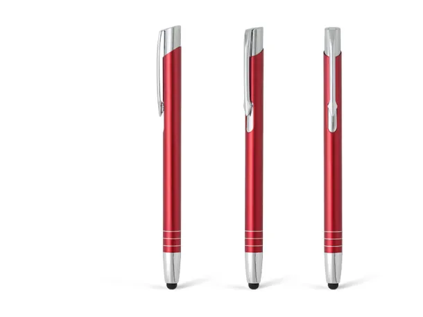 OGGI TOUCH metal ''touch'' ball pen Red