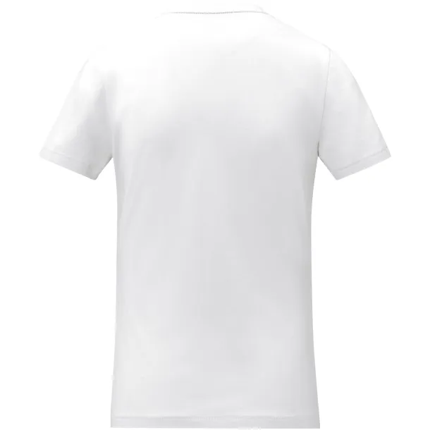 Somoto short sleeve women's V-neck t-shirt - Elevate Life White