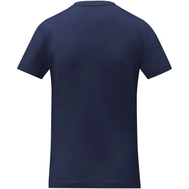 Somoto short sleeve women's V-neck t-shirt - Elevate Life Navy Blue