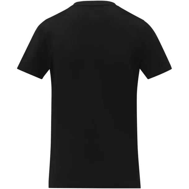 Somoto short sleeve women's V-neck t-shirt - Elevate Life Solid black