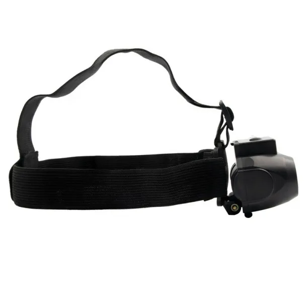  Head torch with LED and COB light Crna