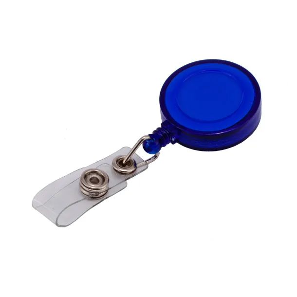 SKI SMALL skipass tag with clip Blue