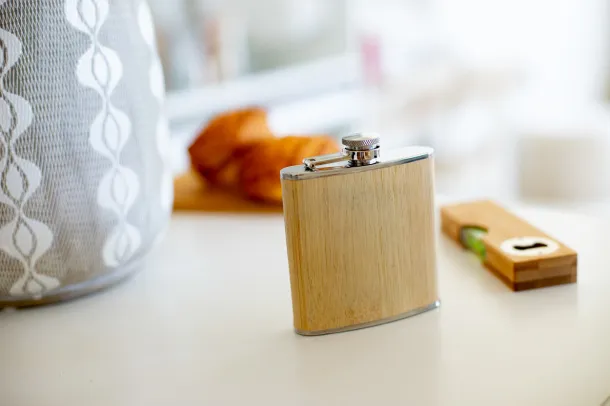 Borester hip flask Natural