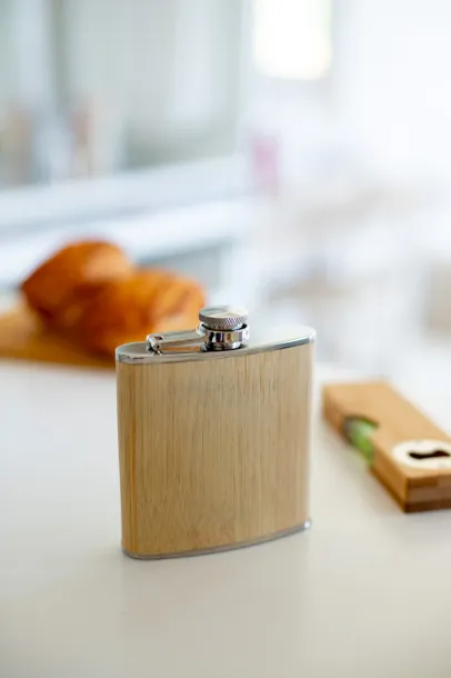 Borester hip flask Natural