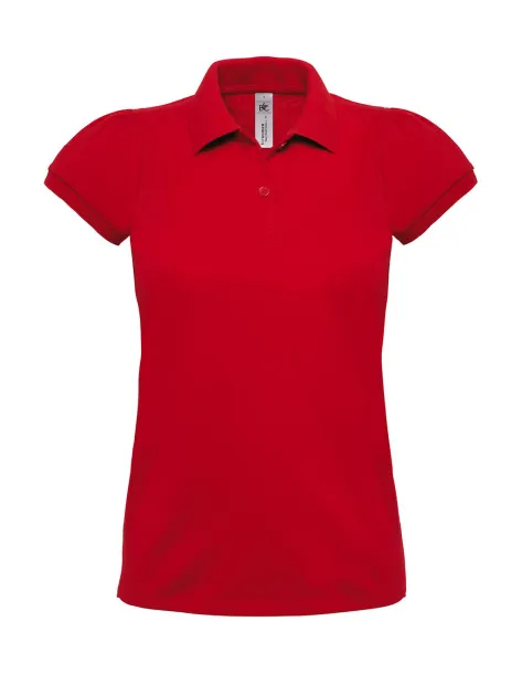  Ženska polo majica, 230 g/m² - B&C Crvena