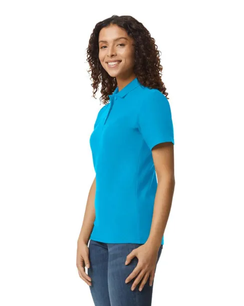  SOFTSTYLE LADIES' DOUBLE PIQUÉ POLO - Gildan Safir