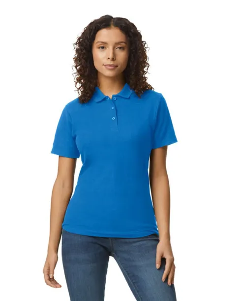  SOFTSTYLE LADIES' DOUBLE PIQUÉ POLO - Gildan Kraljevski plava