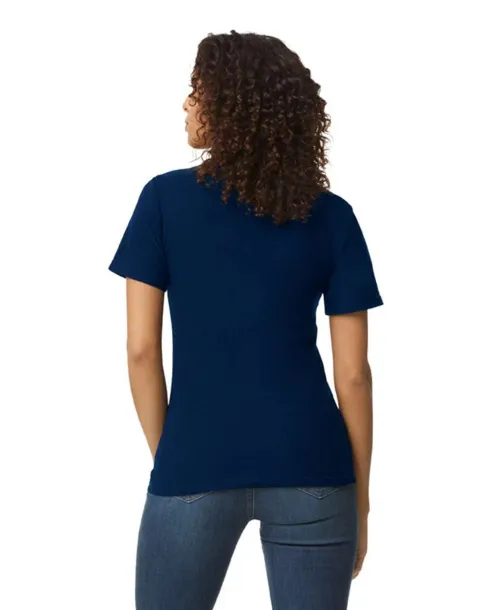  SOFTSTYLE LADIES' DOUBLE PIQUÉ POLO - Gildan Navy