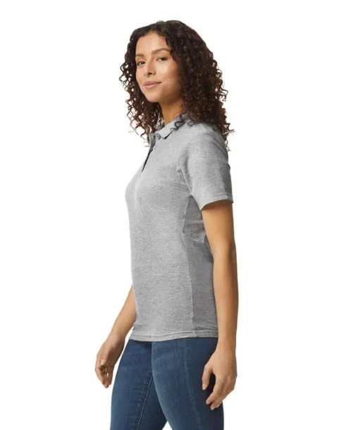  SOFTSTYLE LADIES' DOUBLE PIQUÉ POLO - Gildan Sport Grey