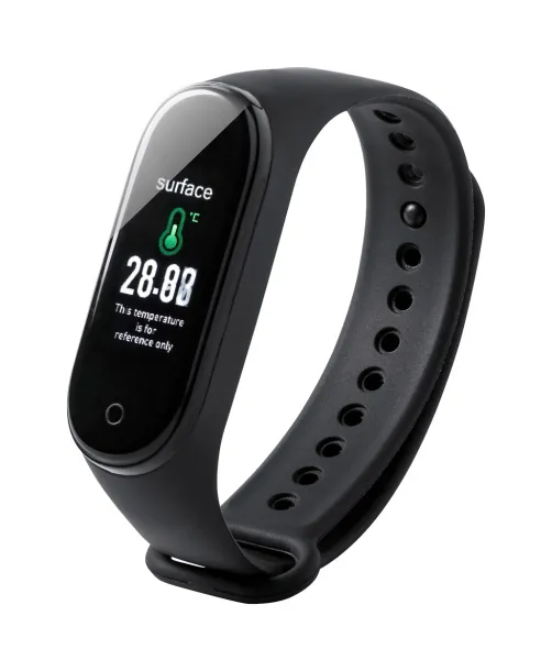 Droy thermometer smart watch Black